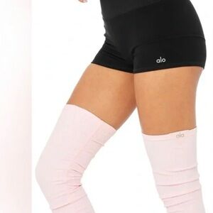 Alo Goddess Light Pink Leg Warmers